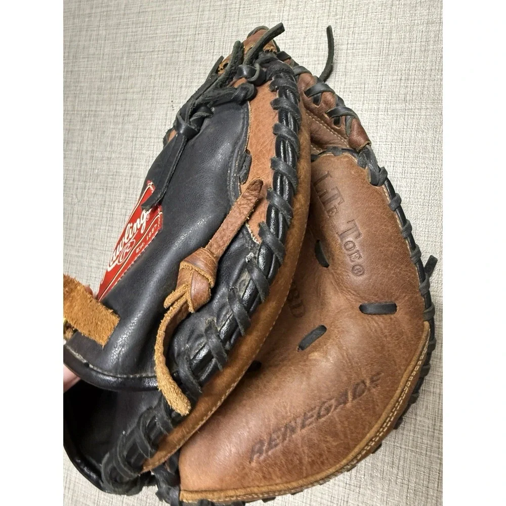 Rawlings Catchers Mitt RCMYB Renegade RHT Fastback Lite Toe Baseball Glove Youth